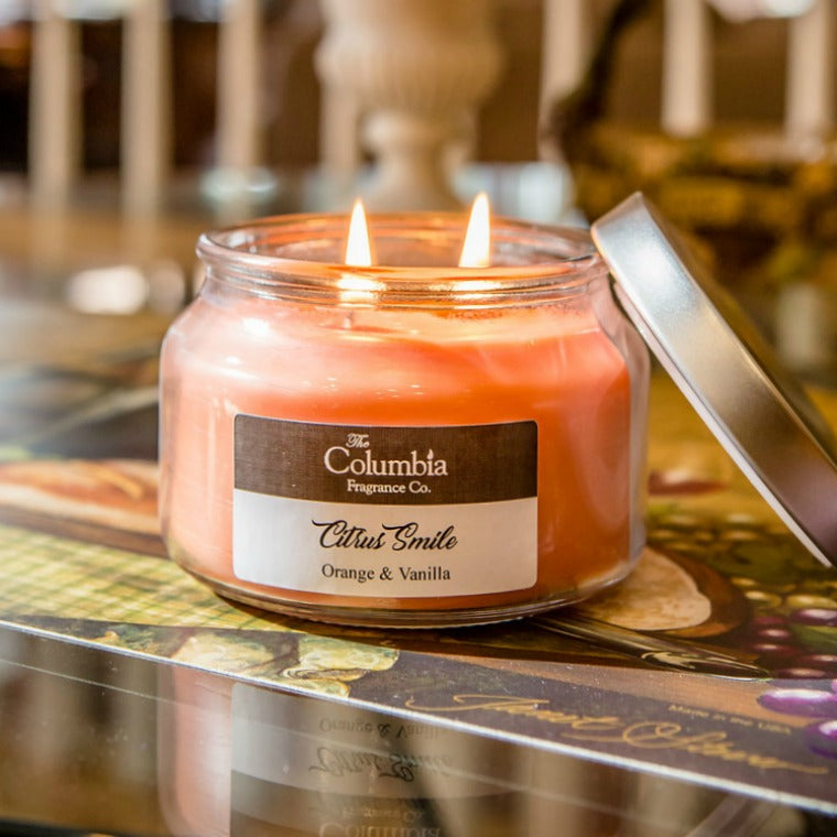 Orange and Vanilla candles and fragrance products – The Columbia Fragrance  Co.