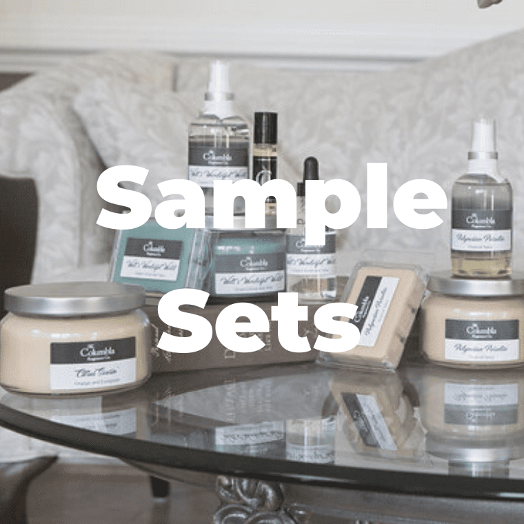 Home fragrance sample sets