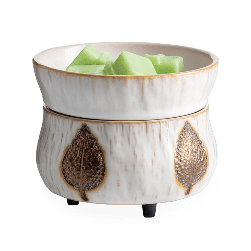 Bronze Leaf Dual Fragrance Warmers | The Columbia Fragrance Co.