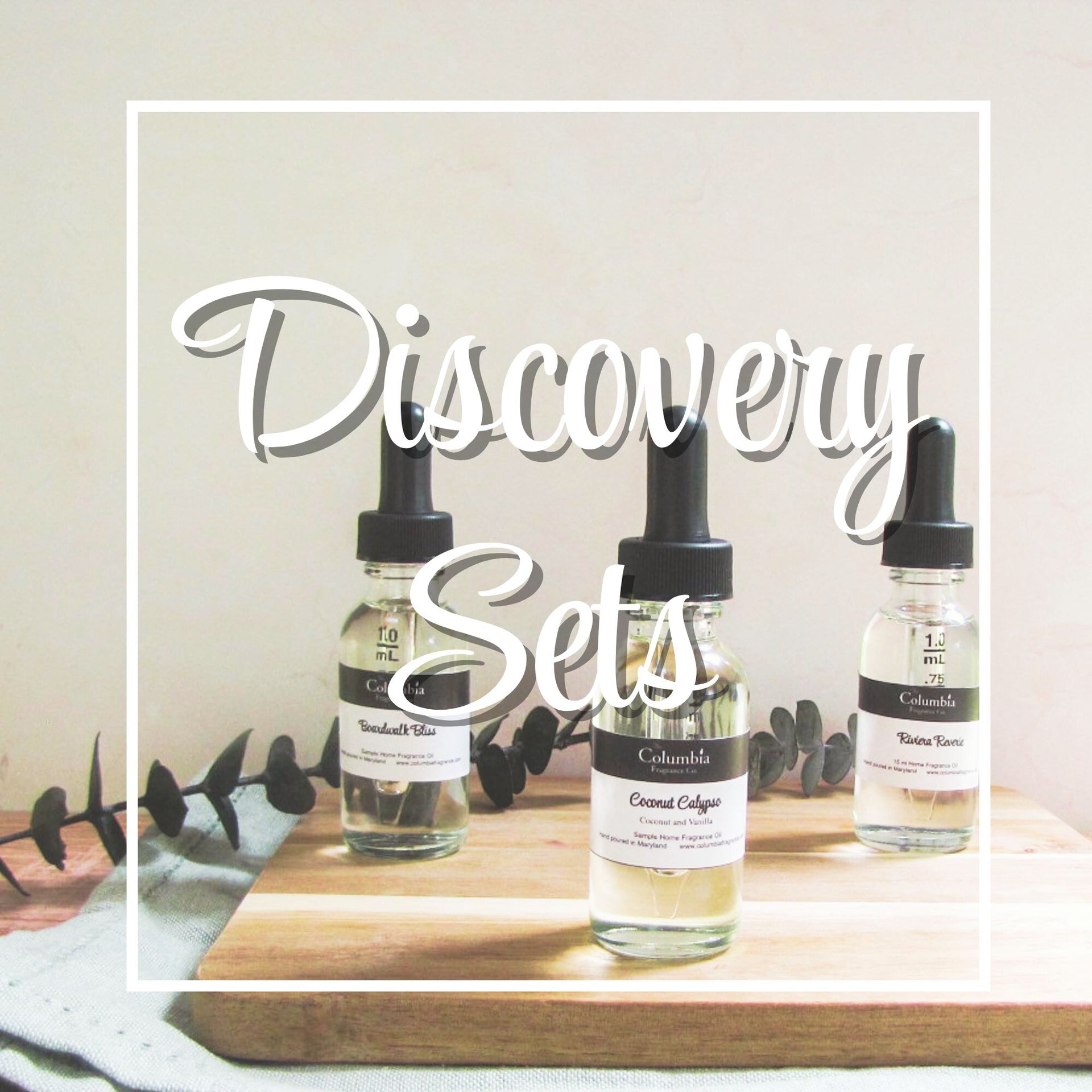 Sample Sets of breakaway melts, fragrance sprays and home