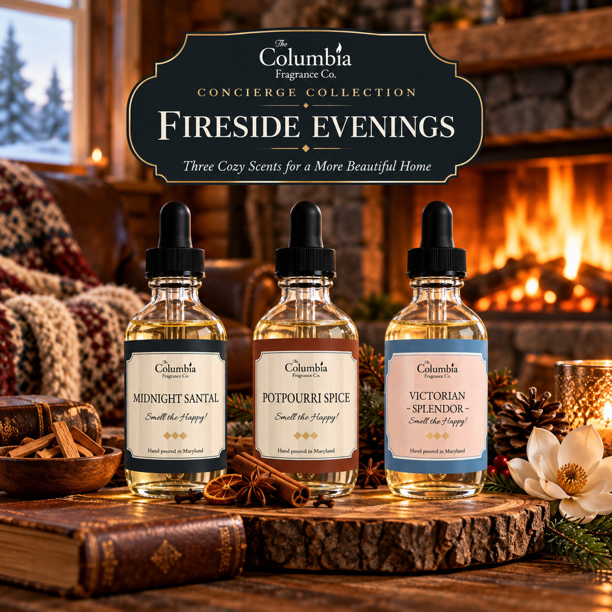 The October Concierge Collection - Fireside Evenings