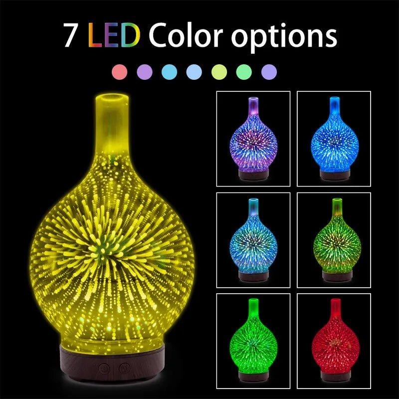 Glass Firework Oil Diffuser | The Columbia Fragrance Co.