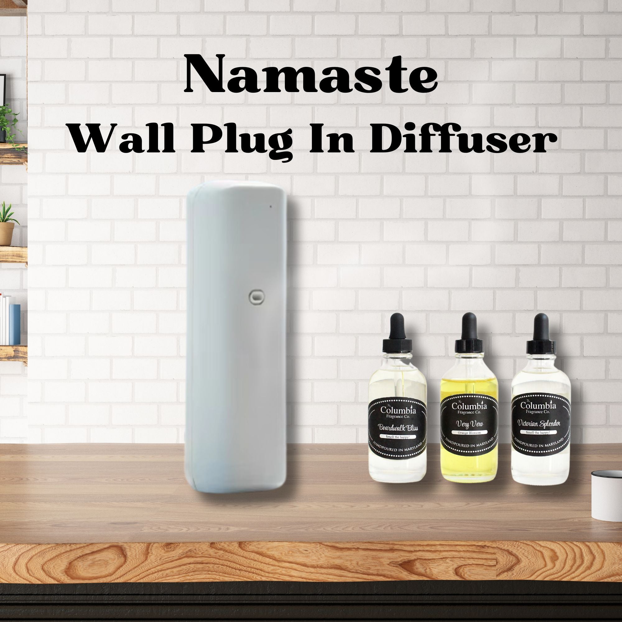 Namaste Wall Plug In Diffuser – The Columbia Fragrance Co.