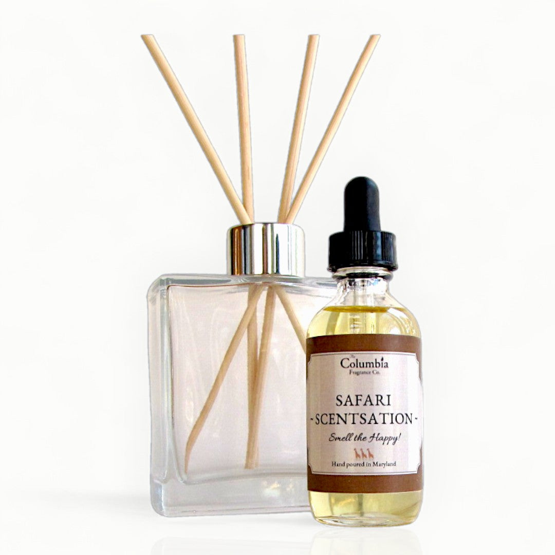 Safari Scentsation Sandalwood Vanilla hotel scent candles and home