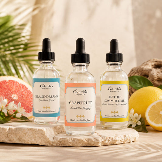 Sunlit Escape home fragrance oil bundle