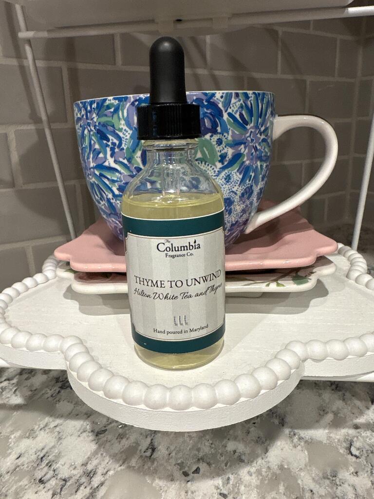 Thyme to Unwind - White Tea and Thyme - the Hilton hotel scent