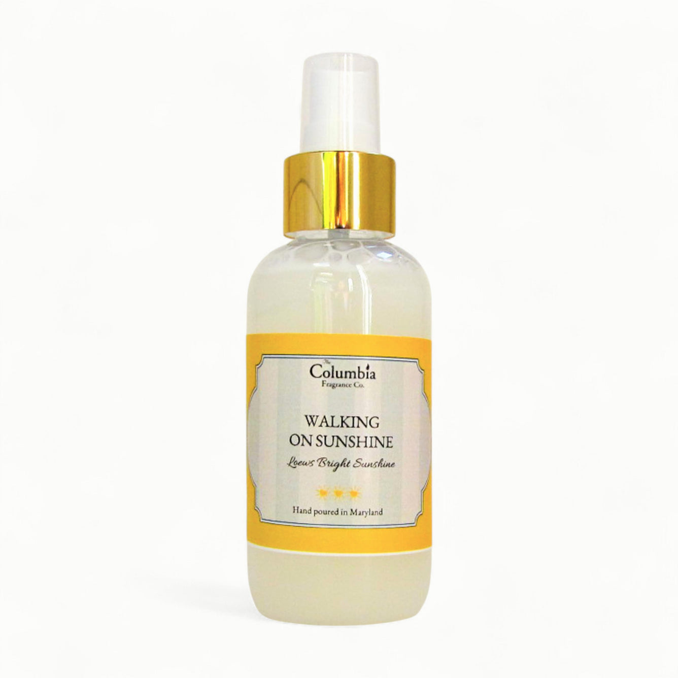 Walking on Sunshine fragrance spray