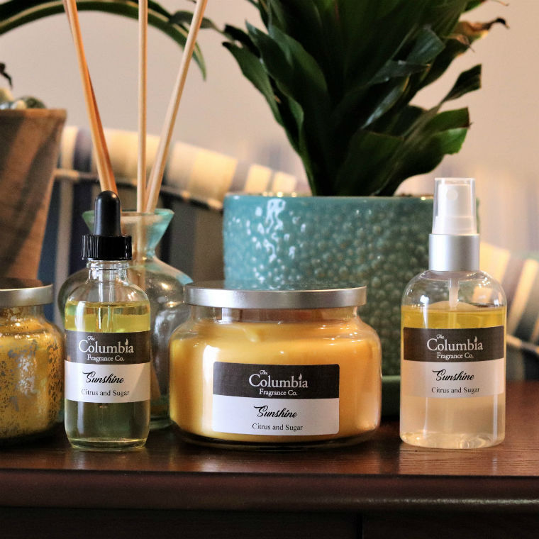SUNSHINE (Capri Blue Volcano type) candles and fragrance products – The  Columbia Fragrance Co.