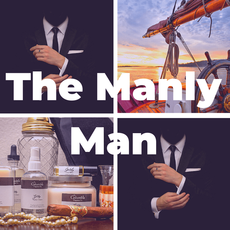 The Manly Man Scent Set The Columbia Fragrance Co